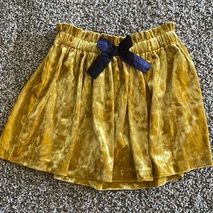 Gold skirt